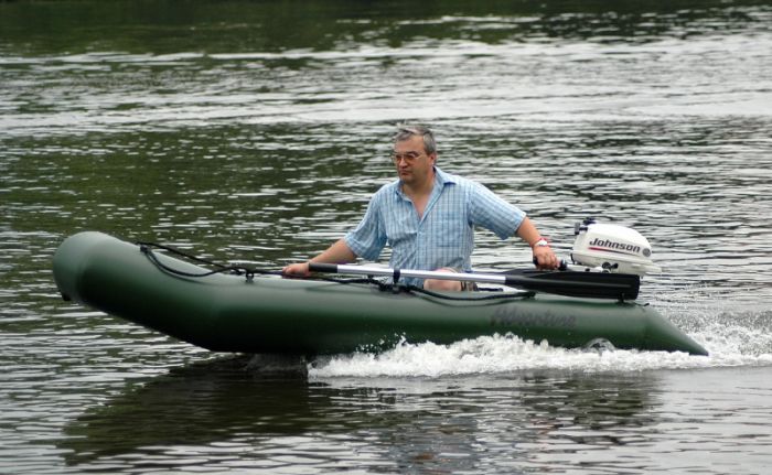 Розбірний надувний човен Adventure Scout T-290PN