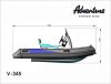 Надувний човен RIB Adventure Vesta V-345