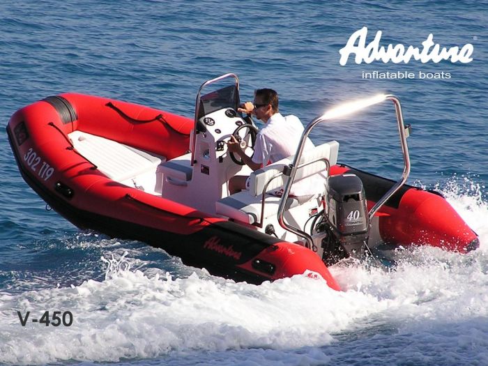 Надувний човен RIB Adventure Vesta V-450