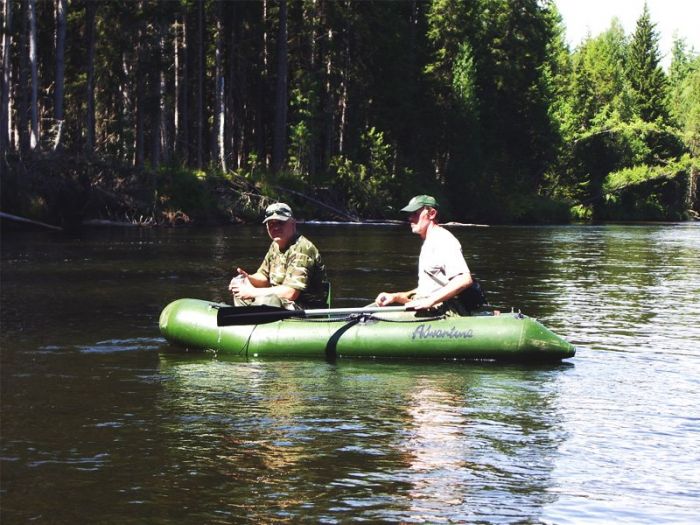 Розбірний надувний човен Adventure Scout T-255