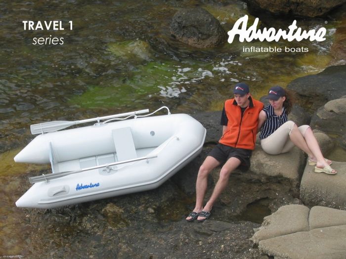 Розбірний надувний човен Adventure Travel 1 T-240